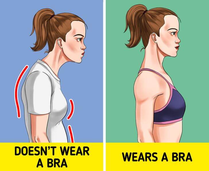 ماذا يمكن أن يحدث لجسمك إذا ارتديتِ حمالة صدر كل يوم؟ 