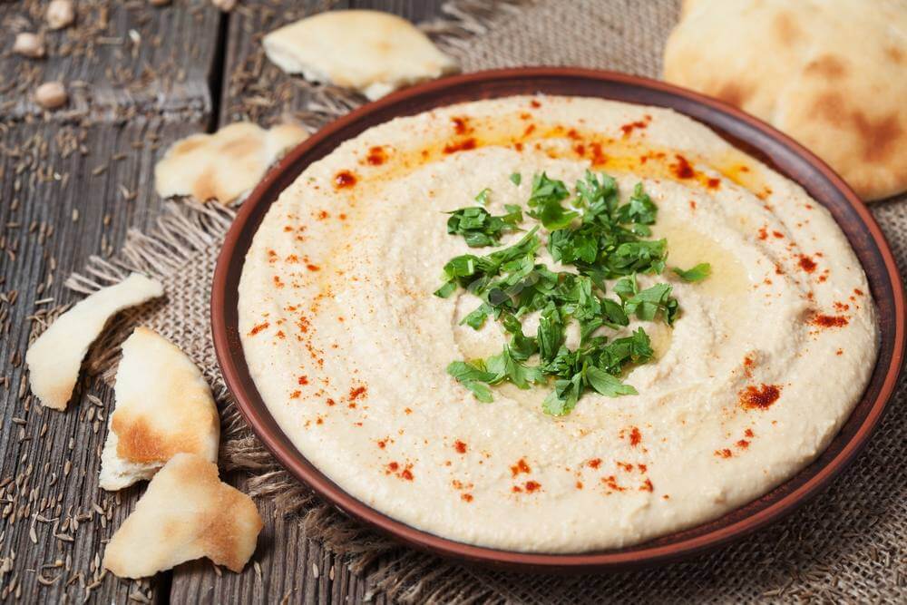 الطحينه بالزبادي المنزليه