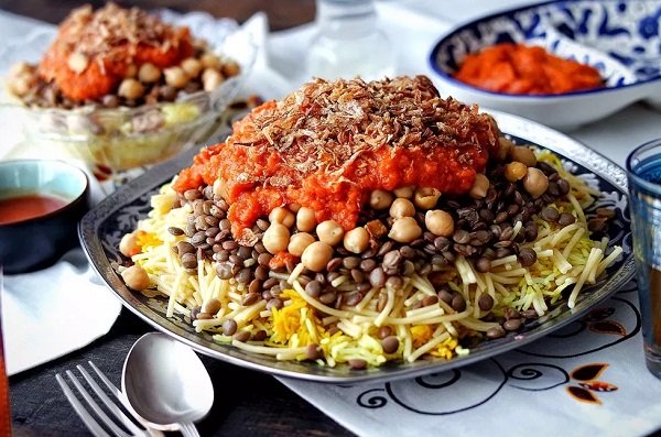 وصفة الكشري من الذ النكهات الشعبية والشهيرة المصرية