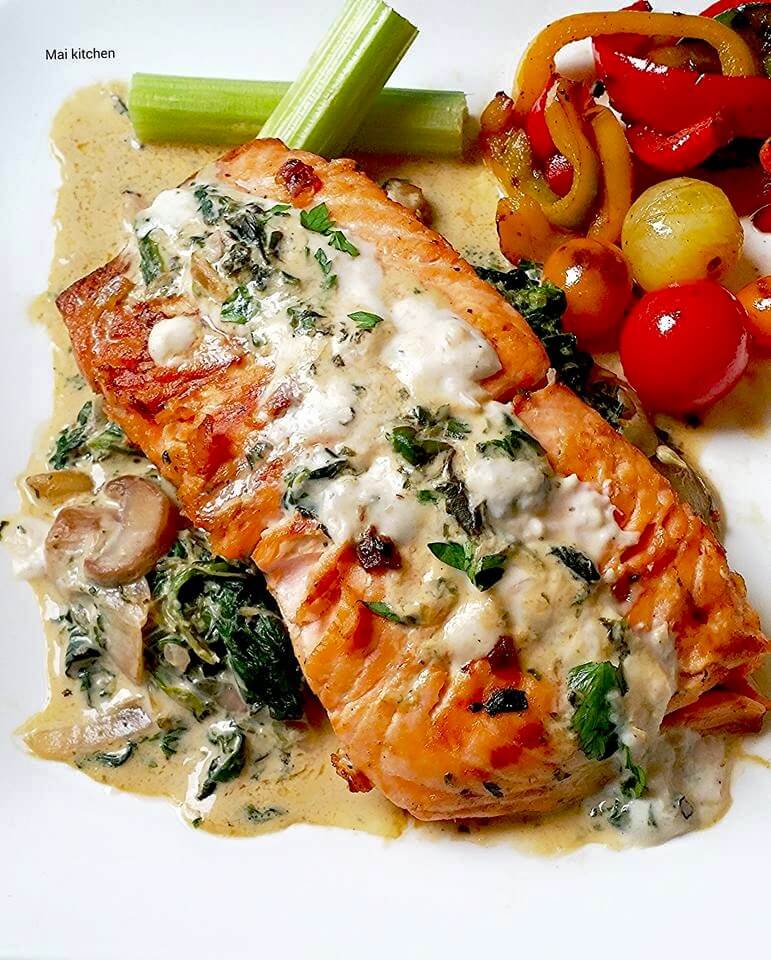 وصفات عديدة لإعداد أطباق من سمك السلمون الشهي     