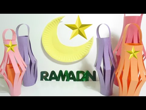 أفكار بسيطة ومتوفرة في منزلك يمكنك عمل أجمل زينة رمضانيه