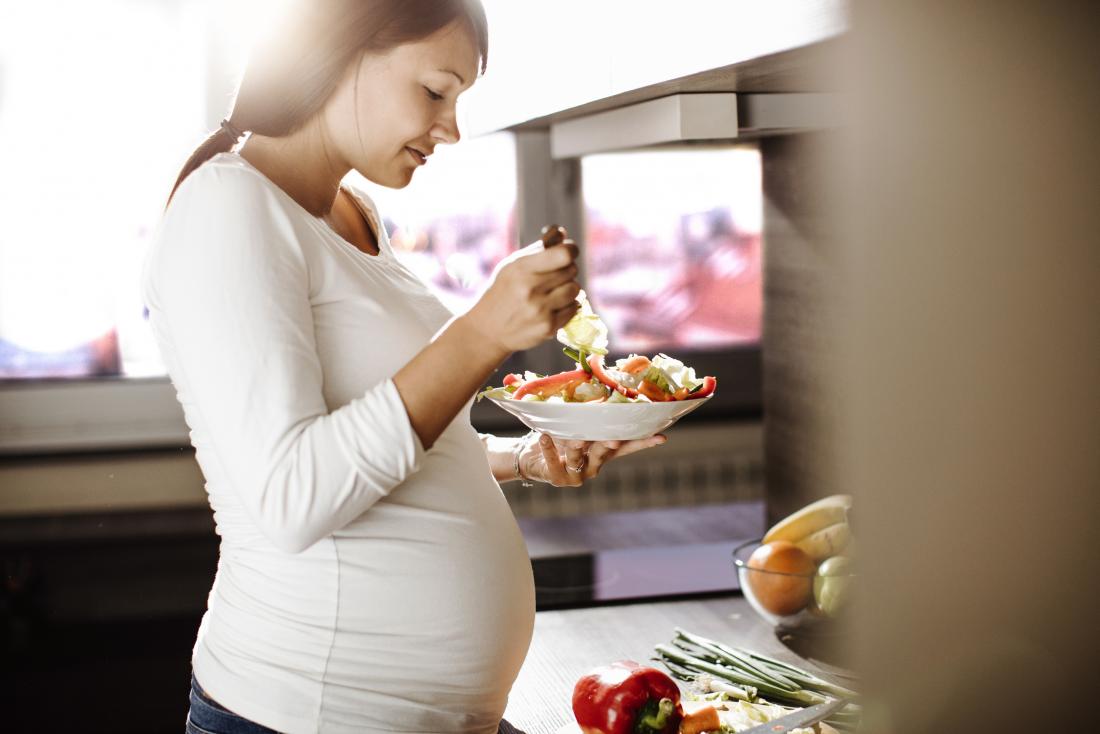 نمط حياتك سيحدد الطريقة الأنسب لتناولك الغذاء أثناء الحمل ! 
